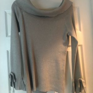 New York & company silver sweater